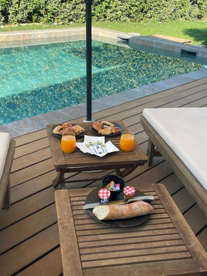 Chambre Luxe Dans Villa De Standing Avec Piscine, Acces Discret Et Independant, Terrasse Arboree Et Parking Prive La Valette-du-Var Exterior photo